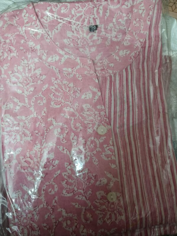 Ajrak Print kaftaan - Image 2