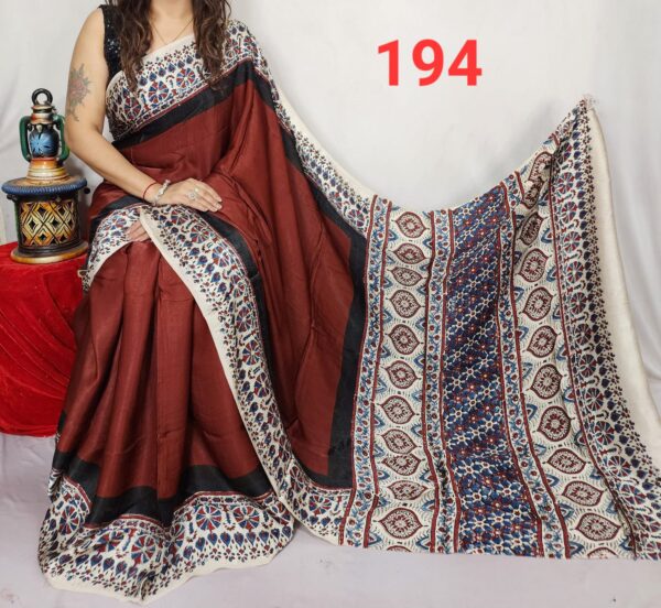 Ajrakh-Sarees - Image 5