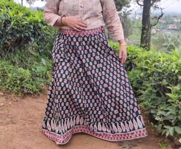 Jaipuri Block Printed Skirts - Image 3