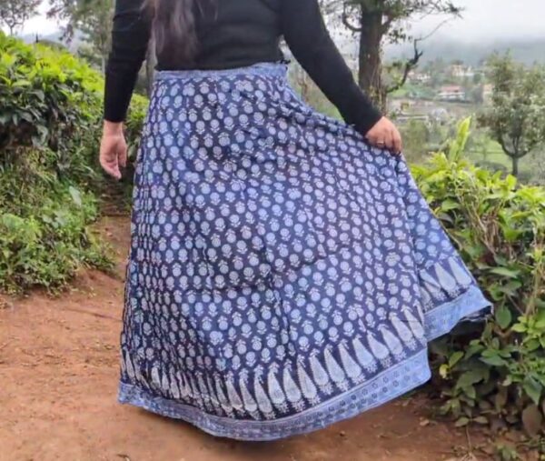 Jaipuri Block Printed Skirts - Image 4