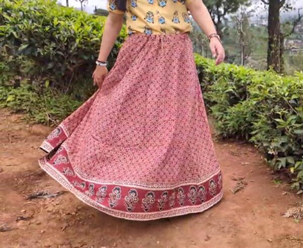 Jaipuri Block Printed Skirts - Image 5