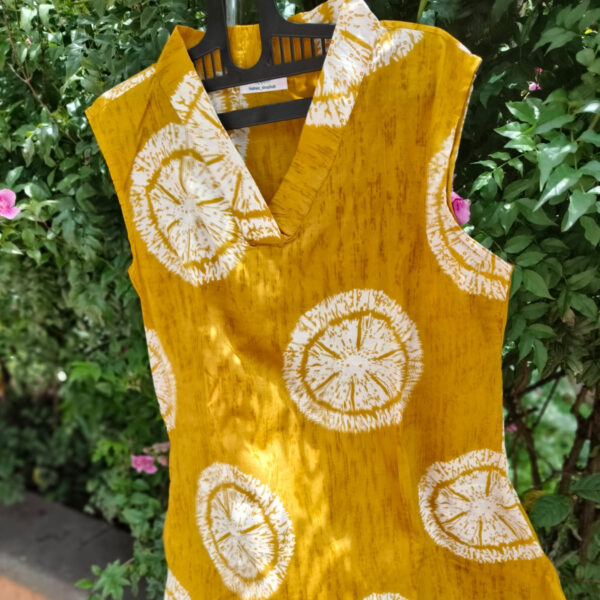 V-neck Floral Dress - Image 3